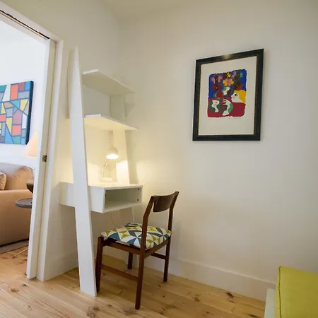 아파트 Bica-chiado Vintage Self-catering 리스본